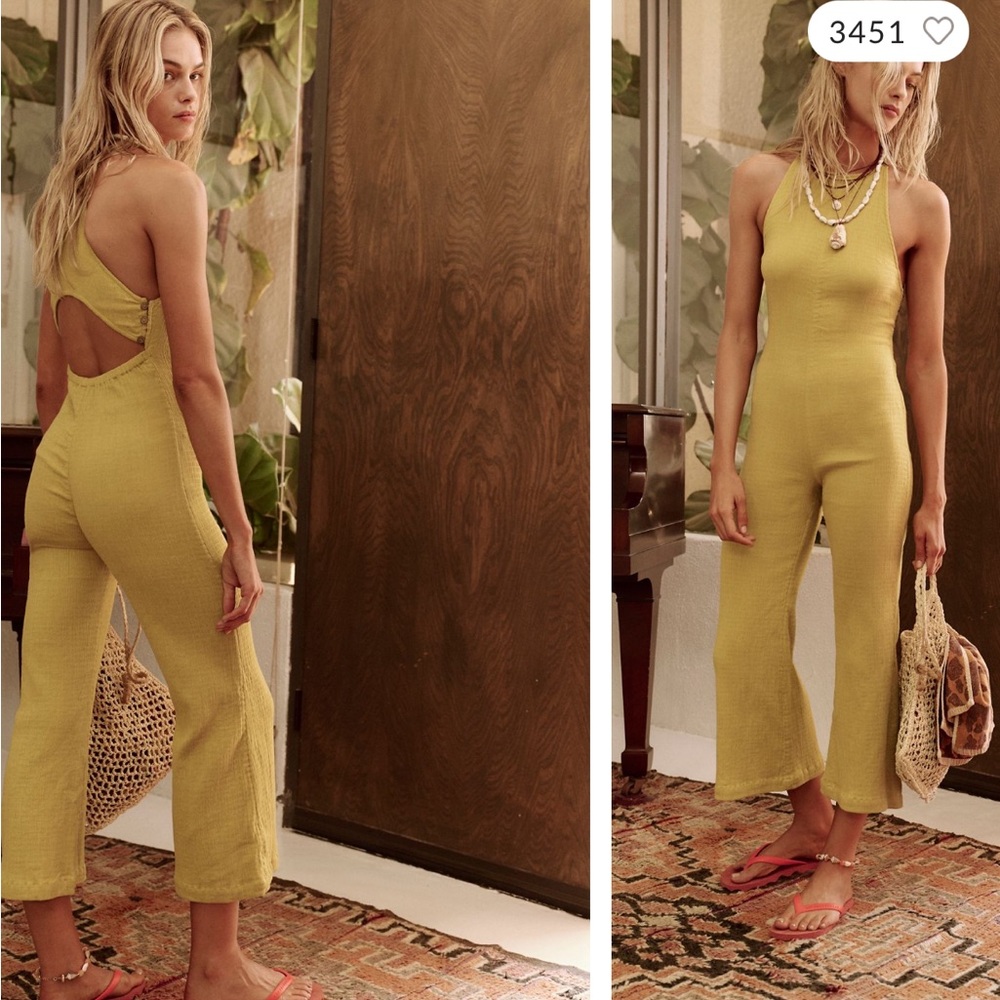 Free People Jayce Stretch Jumpsuit - Picture 2 of 4